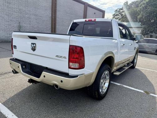 Bright White Clearcoat 2011 Dodge Ram 1500 Laramie Longhorn