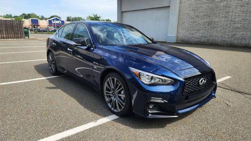 Blue 2018 INFINITI Q50 3.0t Sport