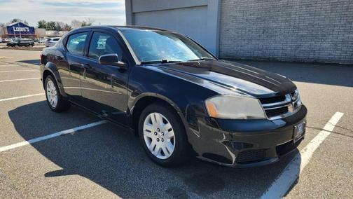 Black 2012 Dodge Avenger SE
