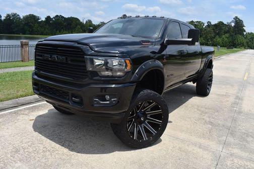 Diamond Black Crystal Pearlcoat 2021 RAM 2500 Big Horn Mega Cab 4x4 6'4'' Box