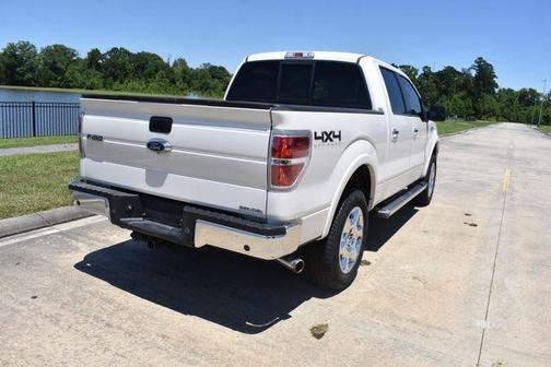 White Platinum Metallic Tri-Coat 2014 Ford F-150 Lariat