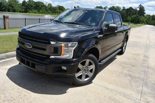Shadow Black 2018 Ford F-150 XLT