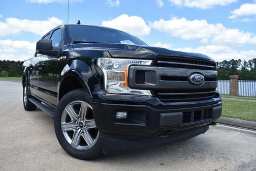 Shadow Black 2018 Ford F-150 XLT