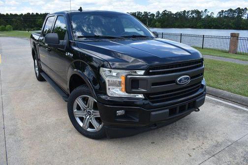 Shadow Black 2018 Ford F-150 XLT