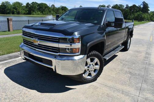 Gray 2017 Chevrolet Silverado 2500 LT