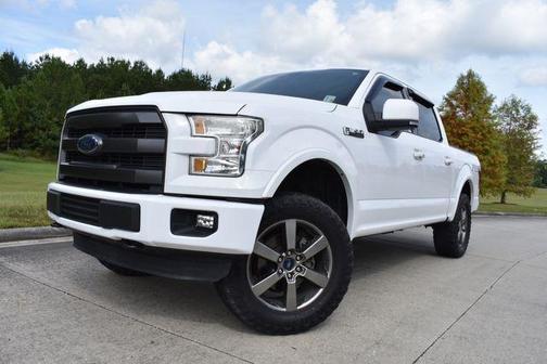 White 2016 Ford F-150 Lariat