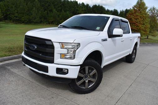 White 2016 Ford F-150 Lariat