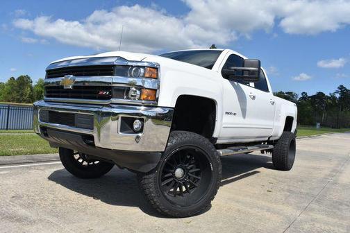 Summit White 2017 Chevrolet Silverado 2500 LT