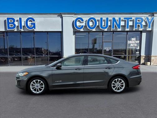 Magnetic Metallic 2019 Ford Fusion Hybrid SE