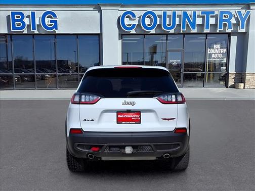 Bright White Clearcoat 2022 Jeep Cherokee Trailhawk