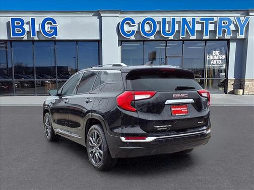 Ebony Twilight Metallic 2023 GMC Terrain Denali