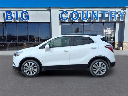 Summit White 2019 Buick Encore Preferred