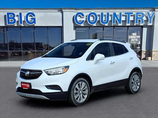 Summit White 2019 Buick Encore Preferred