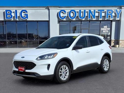 Oxford White 2022 Ford Escape SE