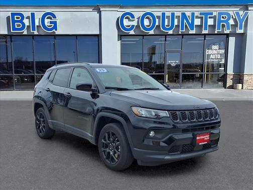 Diamond Black 2025 Jeep Compass Latitude