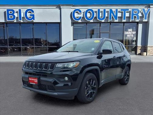 Diamond Black 2025 Jeep Compass Latitude