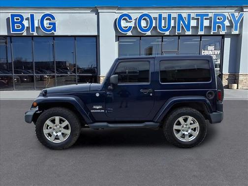 True Blue Pearl 2013 Jeep Wrangler Sahara