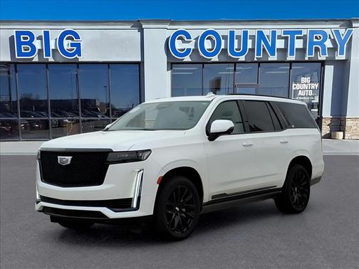 Crystal White Tri-Coat 2023 Cadillac Escalade Sport Platinum