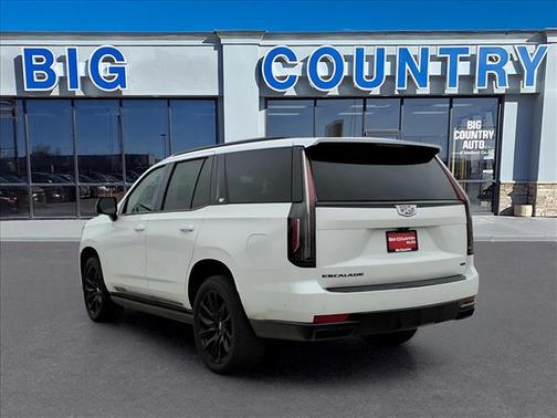 Crystal White Tri-Coat 2023 Cadillac Escalade Sport Platinum
