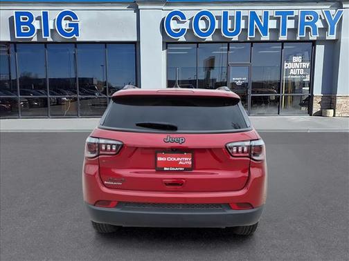 Red 2026 Jeep Compass Latitude