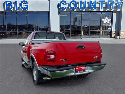 Bright Red Clearcoat 1997 Ford F-150 Lariat SuperCab