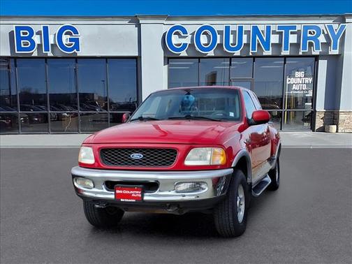 Bright Red Clearcoat 1997 Ford F-150 Lariat SuperCab