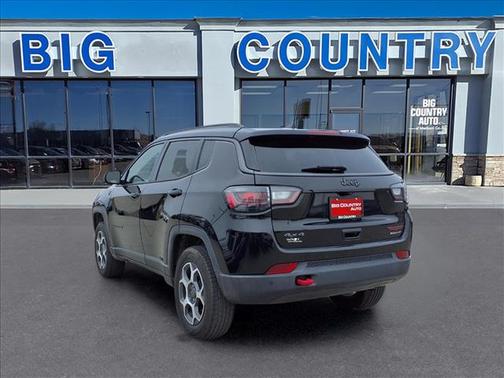 Diamond Black 2022 Jeep Compass Trailhawk