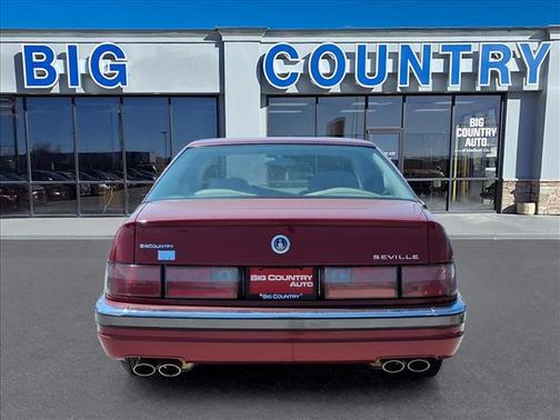 Maroon 1993 Cadillac Seville Base