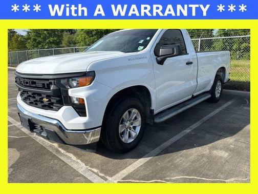 Summit White 2023 Chevrolet Silverado 1500 WT