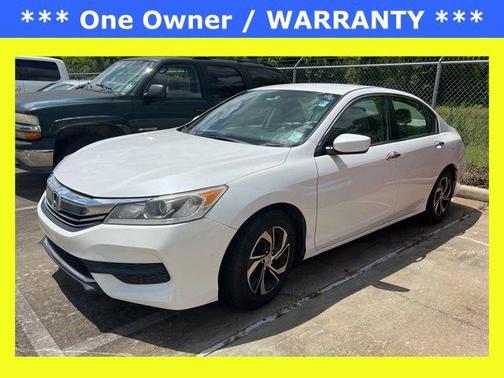 White 2017 Honda Accord LX