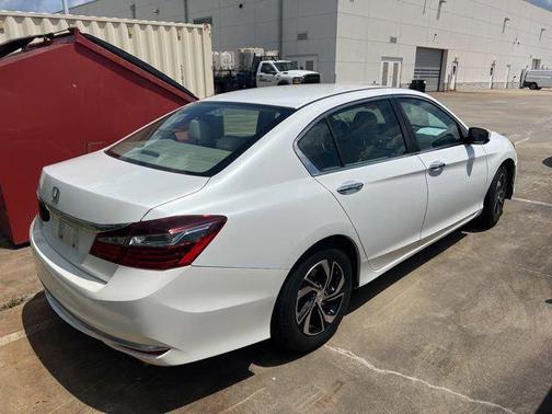 White 2017 Honda Accord LX