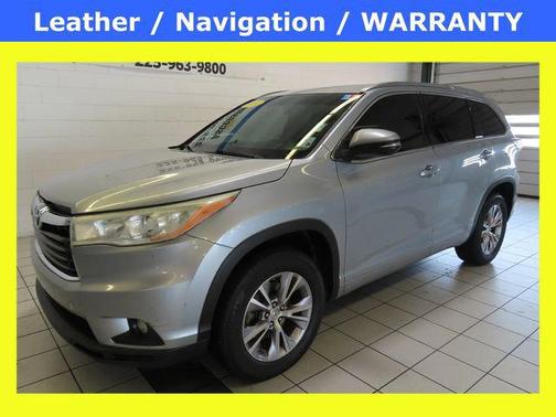 Silver Sky Metallic 2014 Toyota Highlander XLE