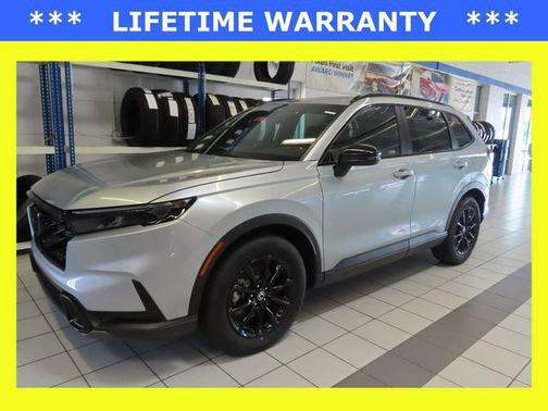 Solar Silver Metallic 2026 Honda CR-V Hybrid Sport FWD