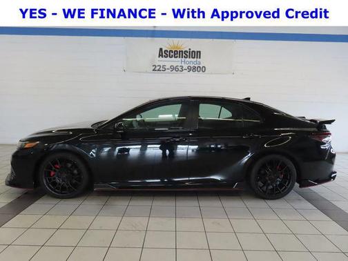 Midnight Black Metallic 2023 Toyota Camry TRD