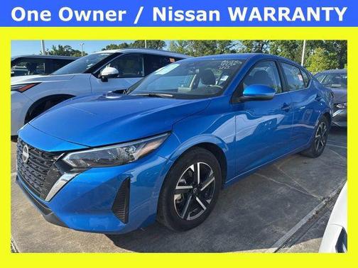 Electric Blue Metallic 2025 Nissan Sentra SV