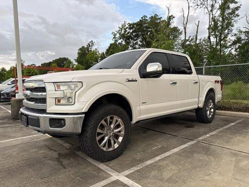 White 2016 Ford F-150 Lariat