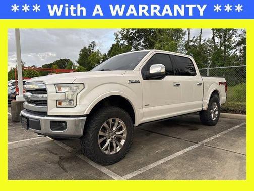 White 2016 Ford F-150 Lariat