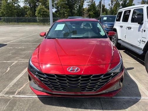 Lava Orange 2021 Hyundai ELANTRA Limited