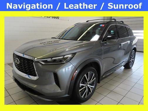 Graphite Shadow/Black Obsidian 2024 INFINITI QX60 AUTOGRAPH