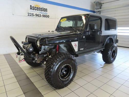 Black 2005 Jeep Wrangler Unlimited