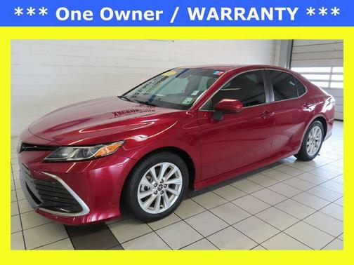 Ruby Flare Pearl 2022 Toyota Camry LE