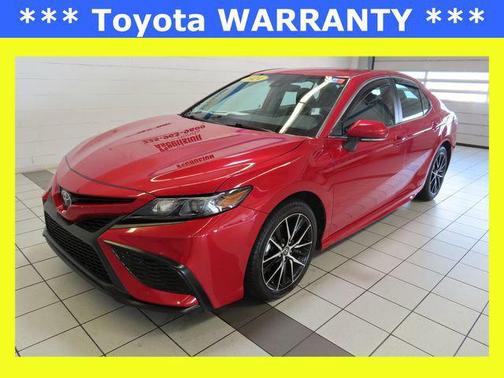 Supersonic Red 2024 Toyota Camry SE