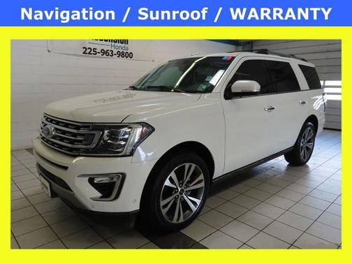 Star White Metallic Tri-Coat 2021 Ford Expedition Limited