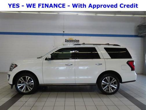 Star White Metallic Tri-Coat 2021 Ford Expedition Limited