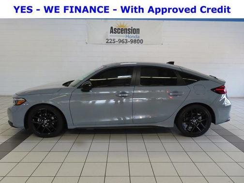 Gray 2025 Honda Civic Sport