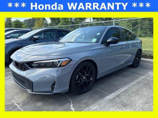 Gray 2025 Honda Civic Sport