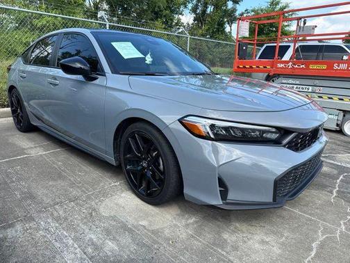Gray 2025 Honda Civic Sport