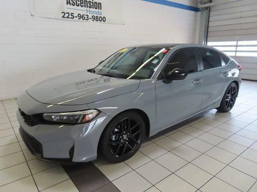 Gray 2025 Honda Civic Sport