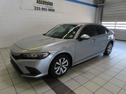 Lunar Silver Metallic 2024 Honda Civic LX