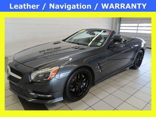 Gray 2014 Mercedes-Benz SL-Class SL 550